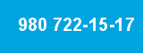 980 722-15-17 980 722-15-17